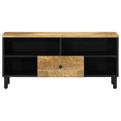 TV-Schrank 100x33x46 cm Massivholz Mango