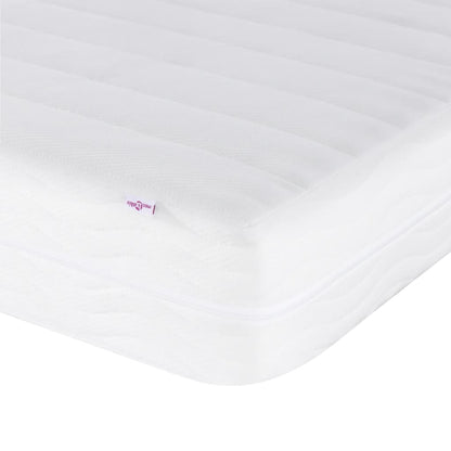 Foam mattress white 80x200 cm hardness H2 H3