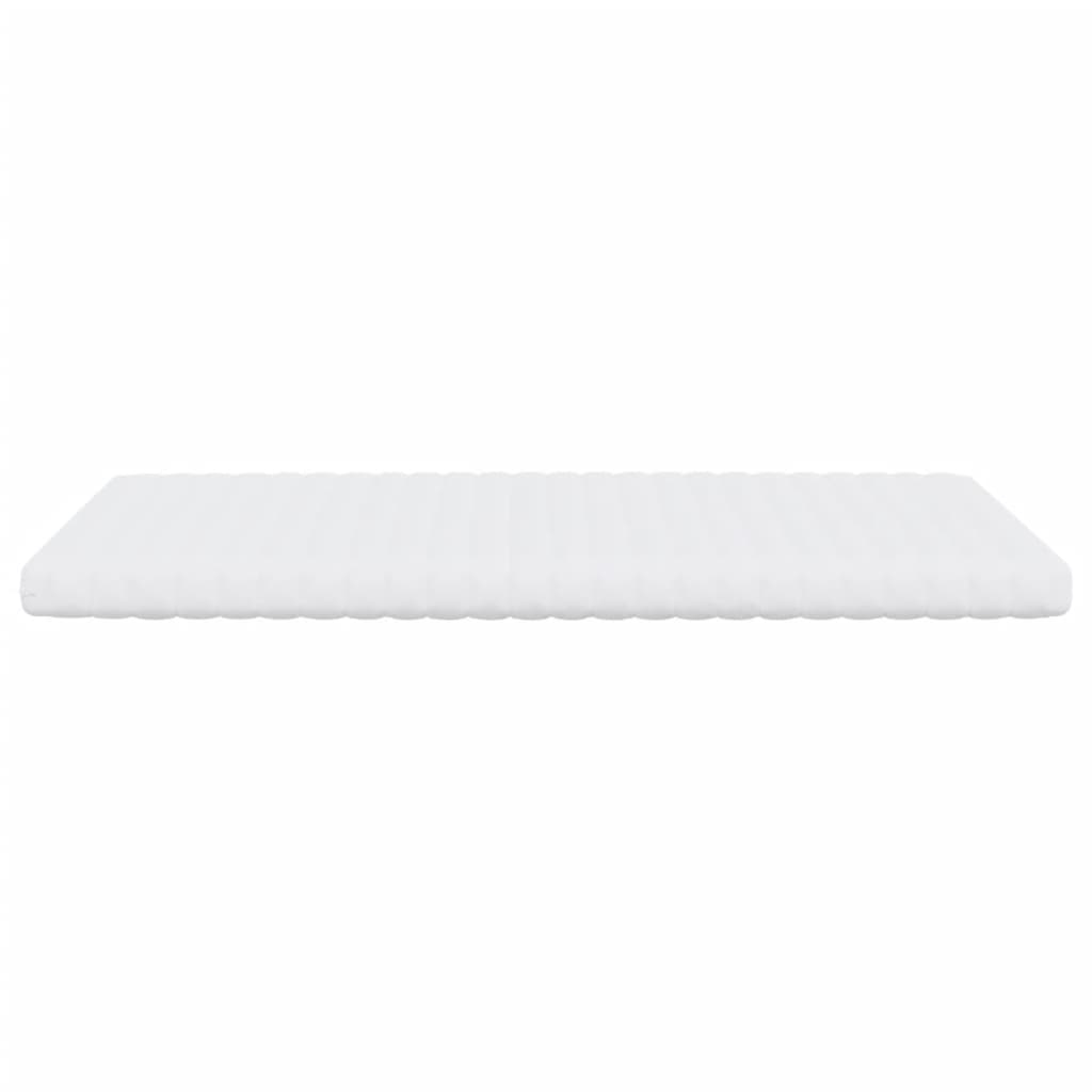 Foam mattress white 120x200 cm 7-zone hardness 20 ILD