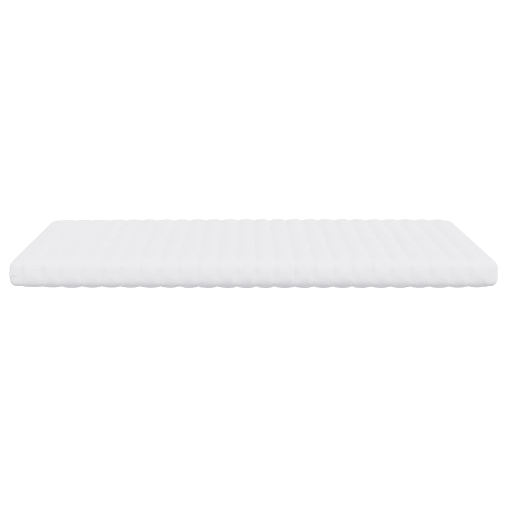 Foam mattress white 140x200 cm 7-zone hardness 20 ILD