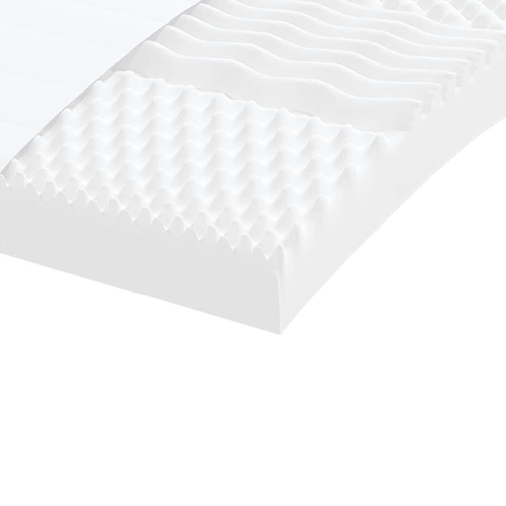 Foam mattresses 2 pcs. 80x200 cm 7-zone hardness 20 ILD