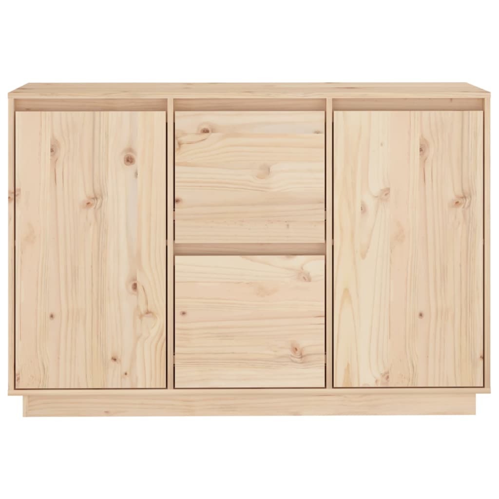 Sideboard 111x34x75 cm solid pine