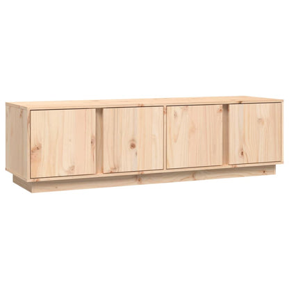 TV-Schrank 140x40x40 cm Massivholz Kiefer