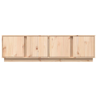 TV-Schrank 140x40x40 cm Massivholz Kiefer