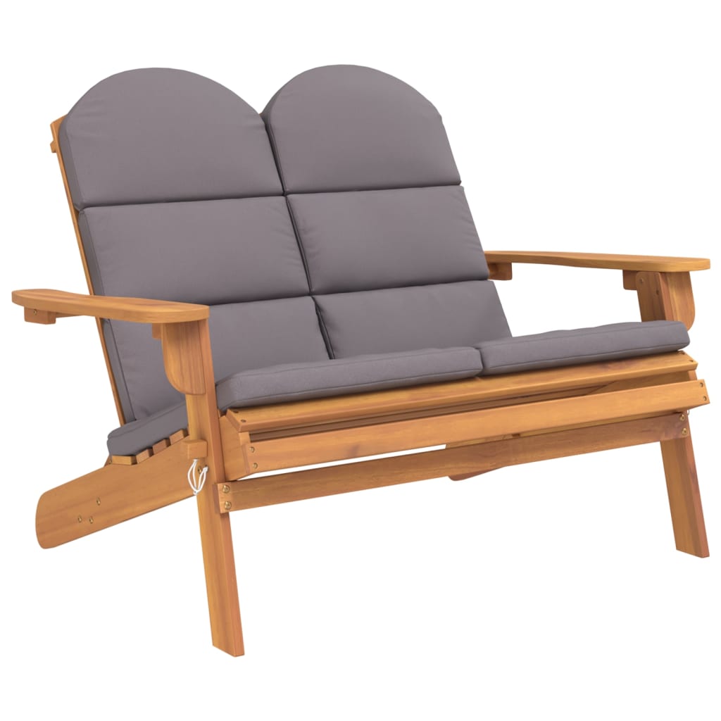 3-tlg. Garten-Lounge-Set Adirondack Massivholz Akazie