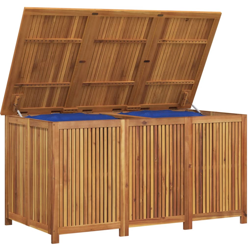 Gartenbox 150x80x75 cm Massivholz Akazie