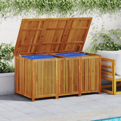 Gartenbox 150x80x75 cm Massivholz Akazie