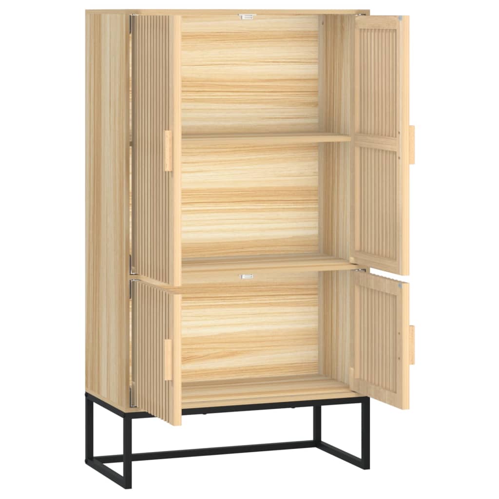 Highboard 70x35x125 cm wood material