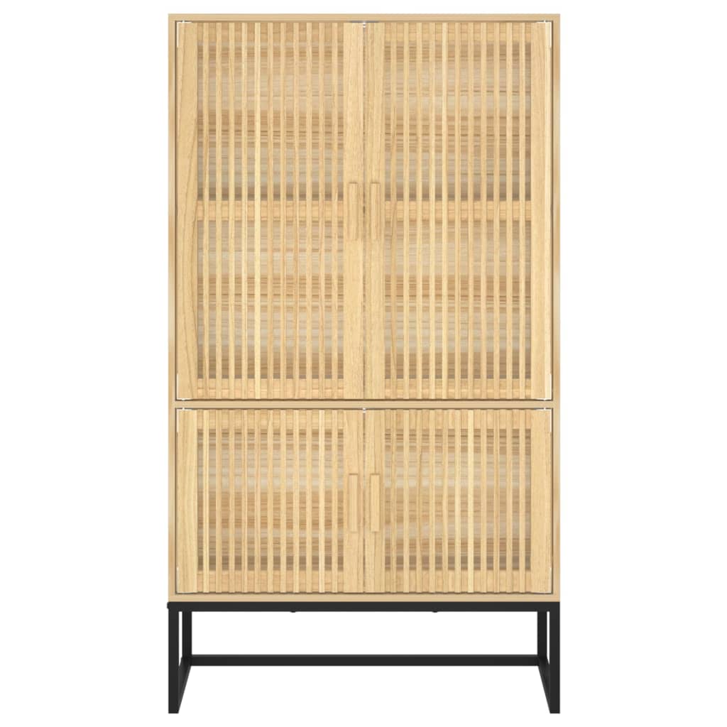 Highboard 70x35x125 cm wood material