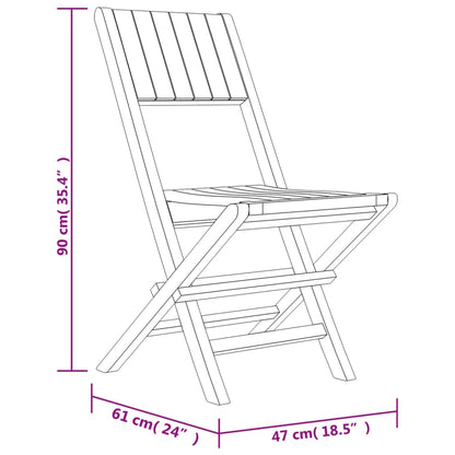 7-tlg. Garten-Essgruppe Massivholz Teak