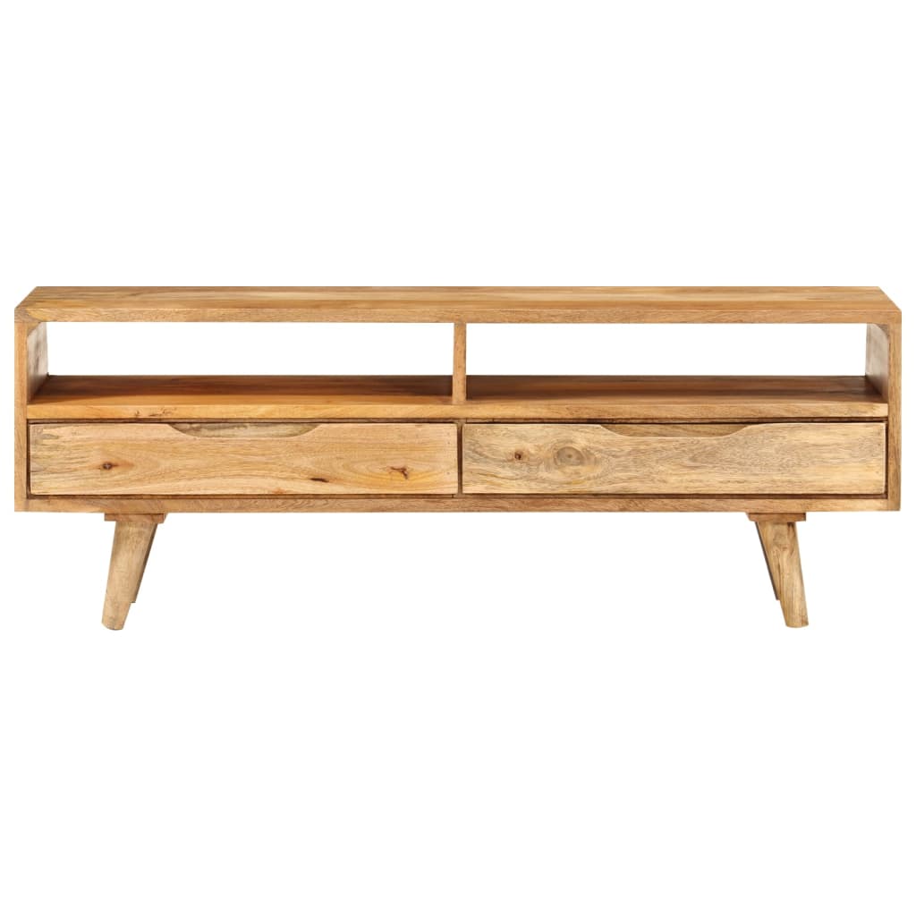 TV-Schrank 140x30x41 cm Massivholz Mango