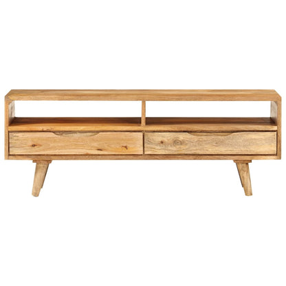 TV-Schrank 140x30x41 cm Massivholz Mango