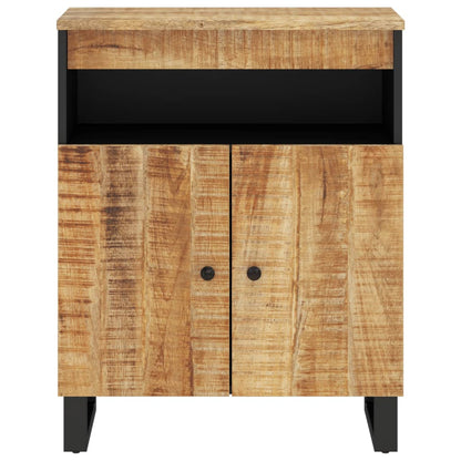 Sideboard mit 2 Türen 60x33x75 cm Massivholz Mango