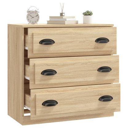 Sideboard Sonoma-Eiche 70x35,5x67,5 cm Holzwerkstoff