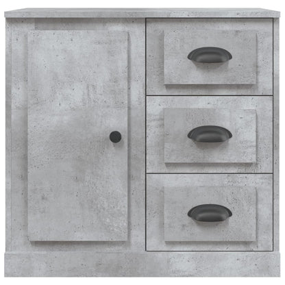 Sideboards 2 Stk. Betongrau Holzwerkstoff