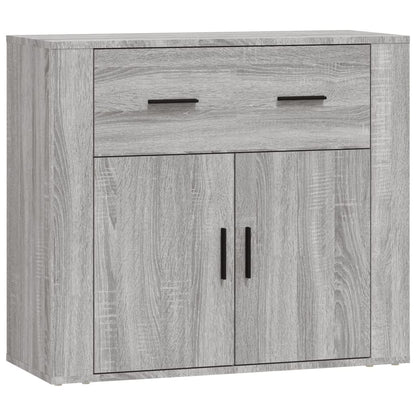 Sideboards 3 Stk. Grau Sonoma Holzwerkstoff