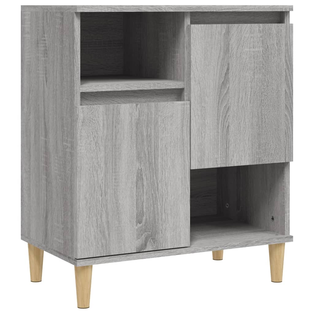 Sideboards 2 Stk. Grau Sonoma 60x35x70 cm Holzwerkstoff