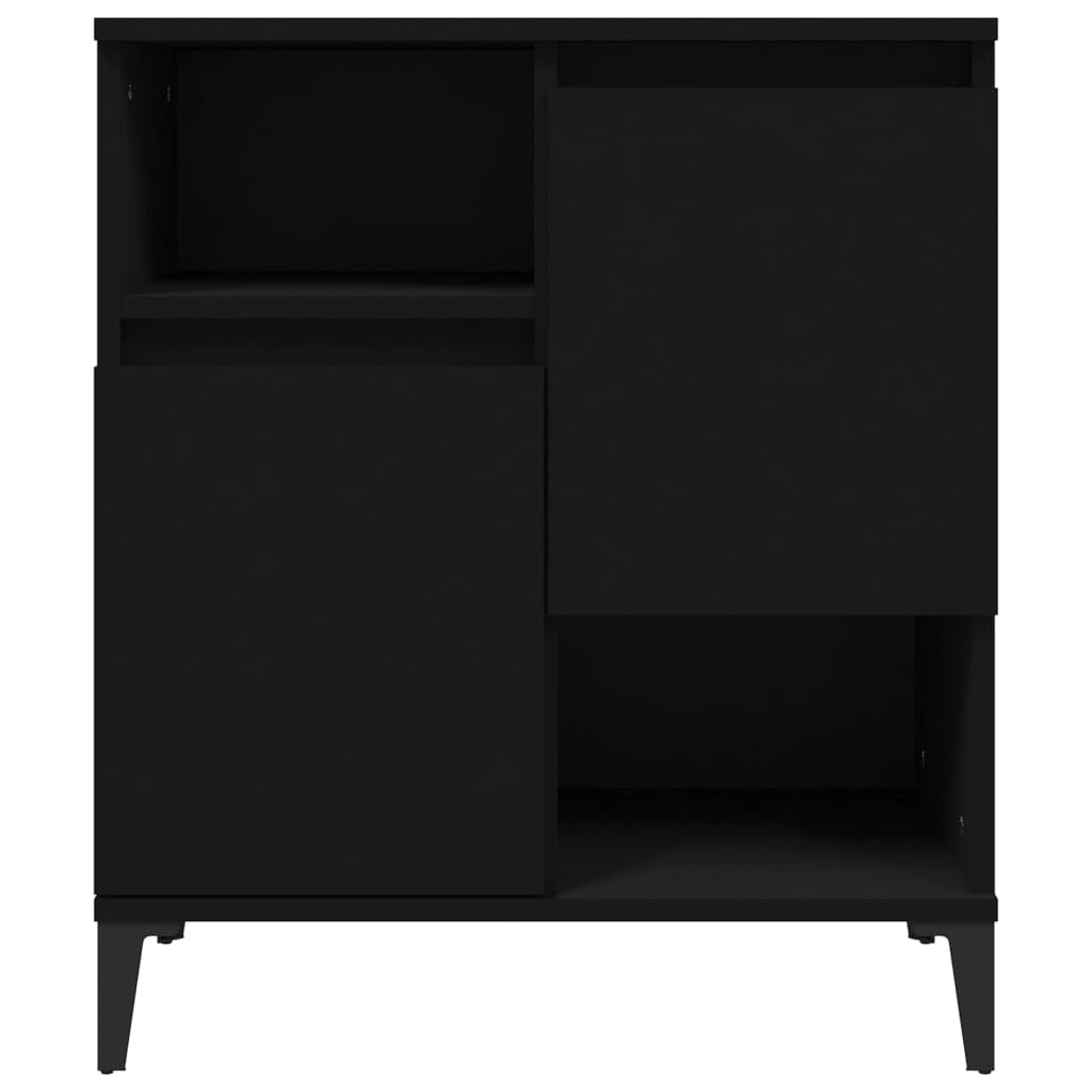 Sideboards 3 Stk. Schwarz 60x35x70 cm Holzwerkstoff