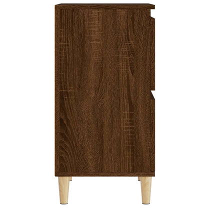 Sideboards 2 Stk. Braun Eichen-Optik 60x35x70 cm Holzwerkstoff