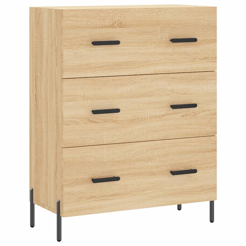 Sideboard Sonoma-Eiche 69,5x34x90 cm Holzwerkstoff