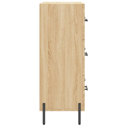 Sideboard Sonoma-Eiche 69,5x34x90 cm Holzwerkstoff