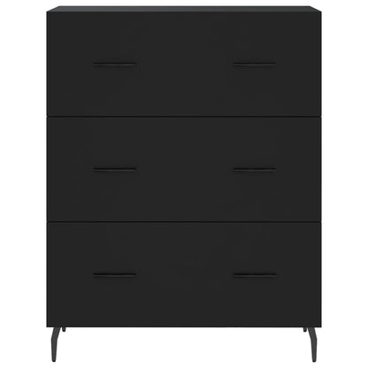 Sideboard Schwarz 69,5x34x90 cm Holzwerkstoff