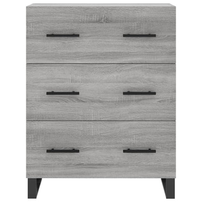 Sideboard Grau Sonoma 69,5x34x90 cm Holzwerkstoff