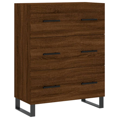 Sideboard Braun Eichen-Optik 69,5x34x90 cm Holzwerkstoff