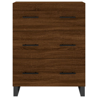 Sideboard Braun Eichen-Optik 69,5x34x90 cm Holzwerkstoff