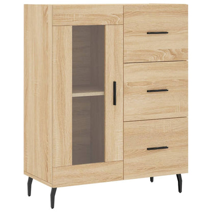 Sideboard Sonoma-Eiche 69,5x34x90 cm Holzwerkstoff