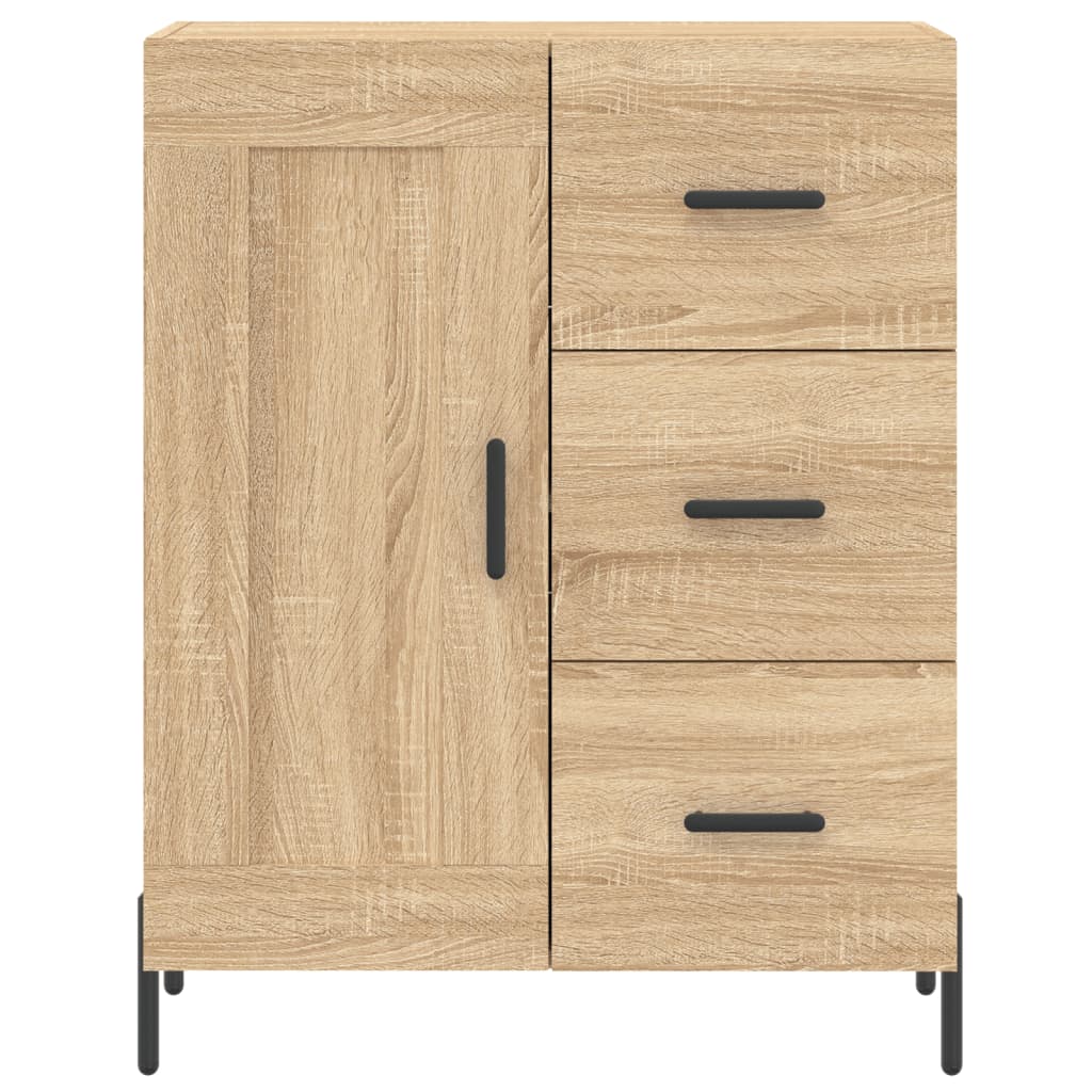 Sideboard Sonoma-Eiche 69,5x34x90 cm Holzwerkstoff