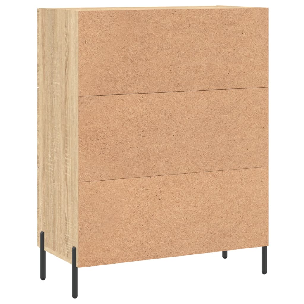 Sideboard Sonoma-Eiche 69,5x34x90 cm Holzwerkstoff