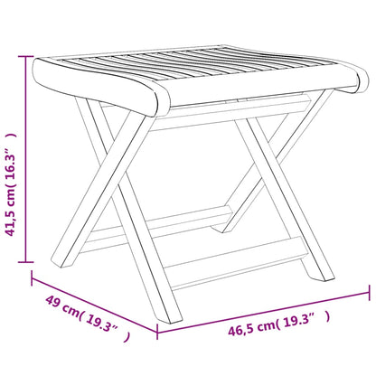 5-tlg. Garten-Lounge-Set Massivholz Teak