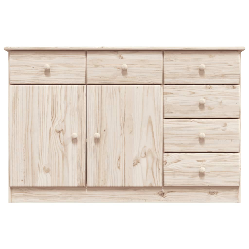 Sideboard ALTA 112x35x73 cm Massivholz Kiefer