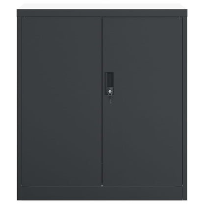 Filing cabinet anthracite 79x40x90 cm steel