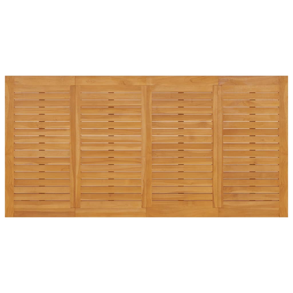 Batavia-Tisch 200x100x75 cm Massivholz Teak