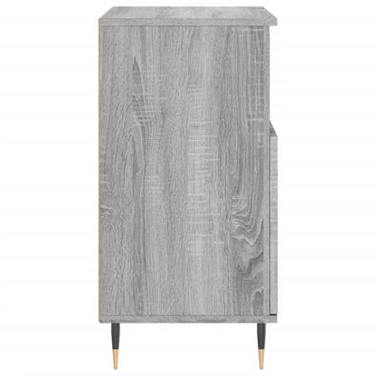 Sideboards 2 Stk. Grau Sonoma Holzwerkstoff