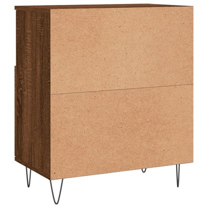 Sideboards 2 Stk. Braun Eichen-Optik Holzwerkstoff