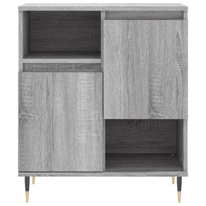 Sideboards 3 Stk. Grau Sonoma Holzwerkstoff