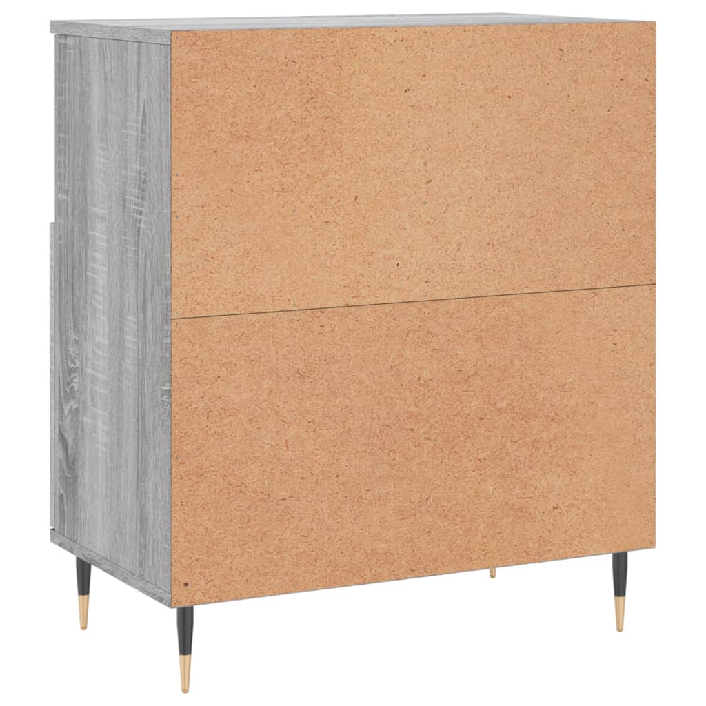 Sideboards 3 Stk. Grau Sonoma Holzwerkstoff