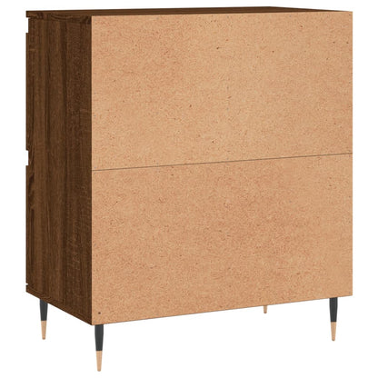 Sideboards 2 Stk. Braun Eichen-Optik Holzwerkstoff