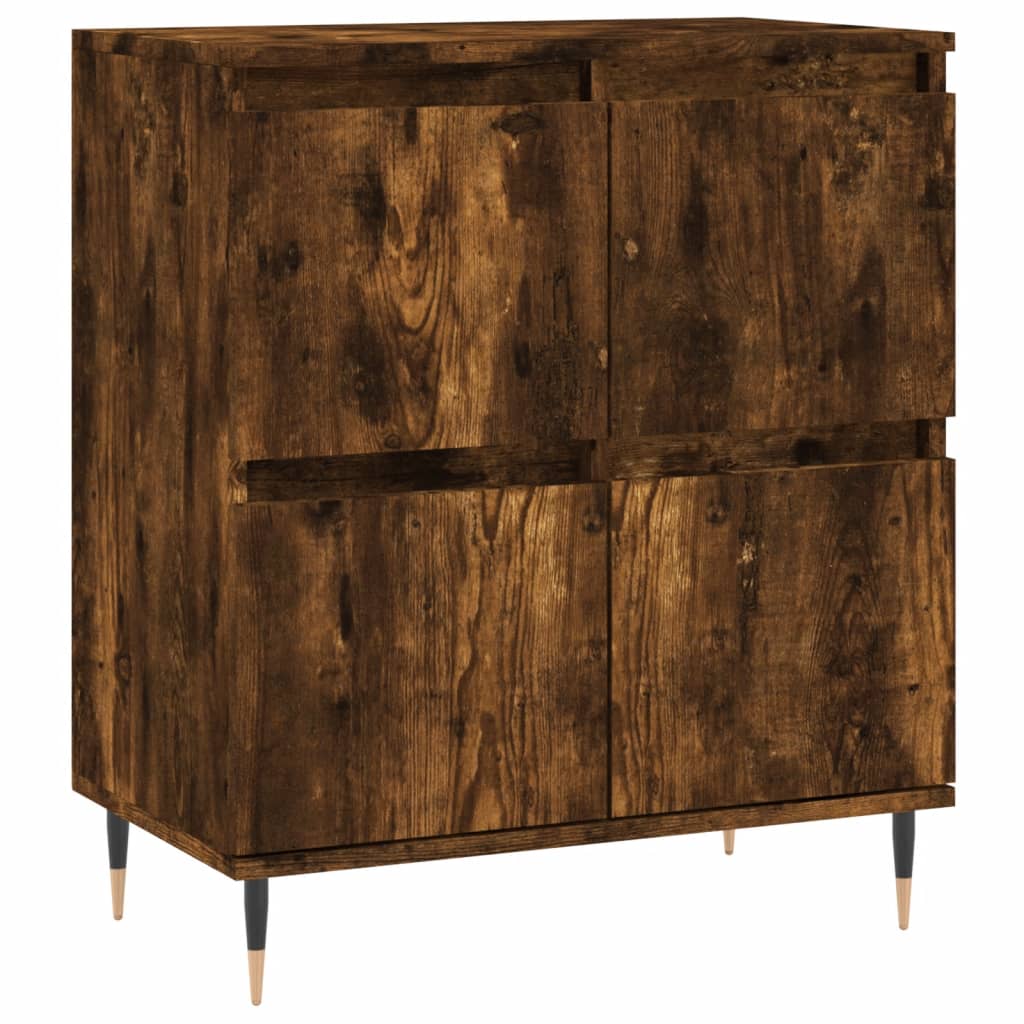 Sideboards 3 Stk. Räuchereiche Holzwerkstoff