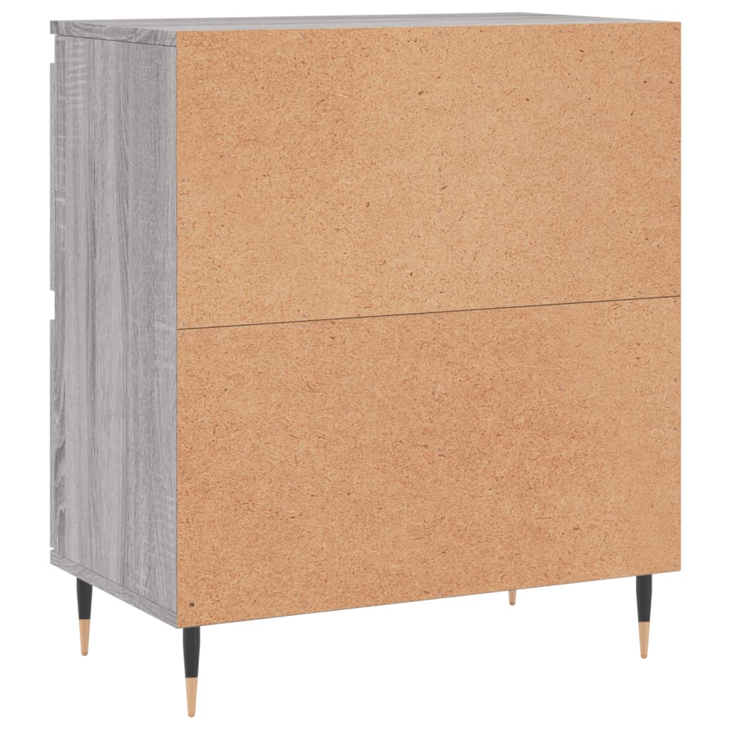 Sideboards 3 Stk. Grau Sonoma Holzwerkstoff