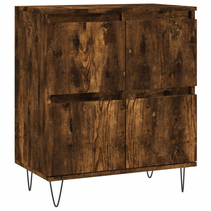 Sideboards 3 Stk. Räuchereiche Holzwerkstoff