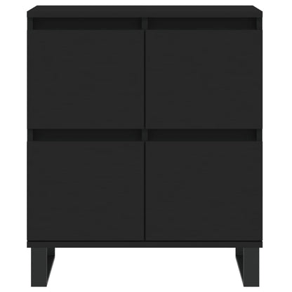 Sideboards 3 Stk. Schwarz Holzwerkstoff