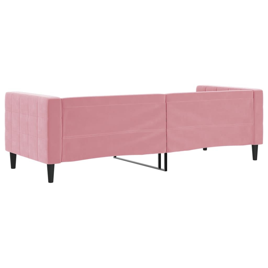 Tagesbett Rosa 80x200 cm Samt