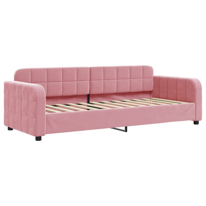 Tagesbett Rosa 80x200 cm Samt