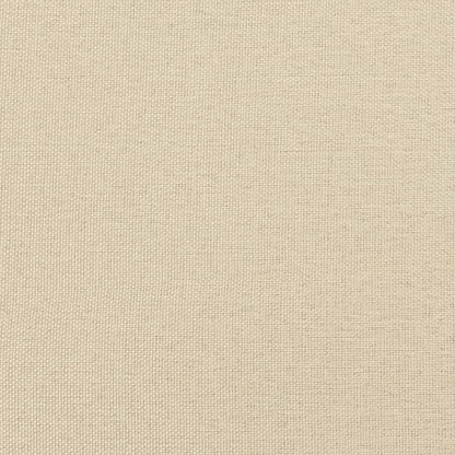 Tagesbett Creme 100x200 cm Stoff