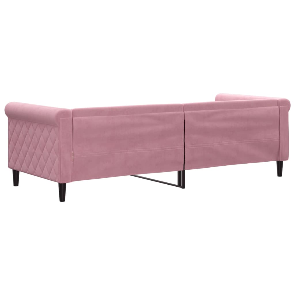 Tagesbett Rosa 80x200 cm Samt