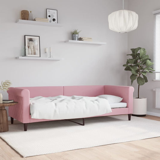 Tagesbett Rosa 80x200 cm Samt